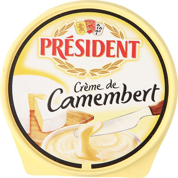Crème de Camembert Président 125 g