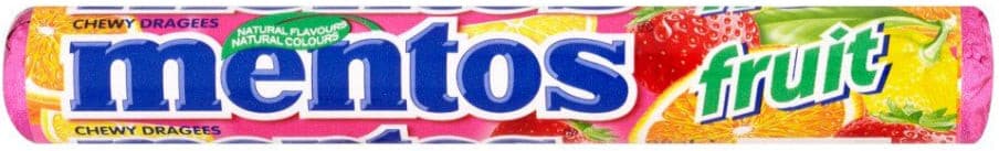 Mentos Fruit Candies 37.5g