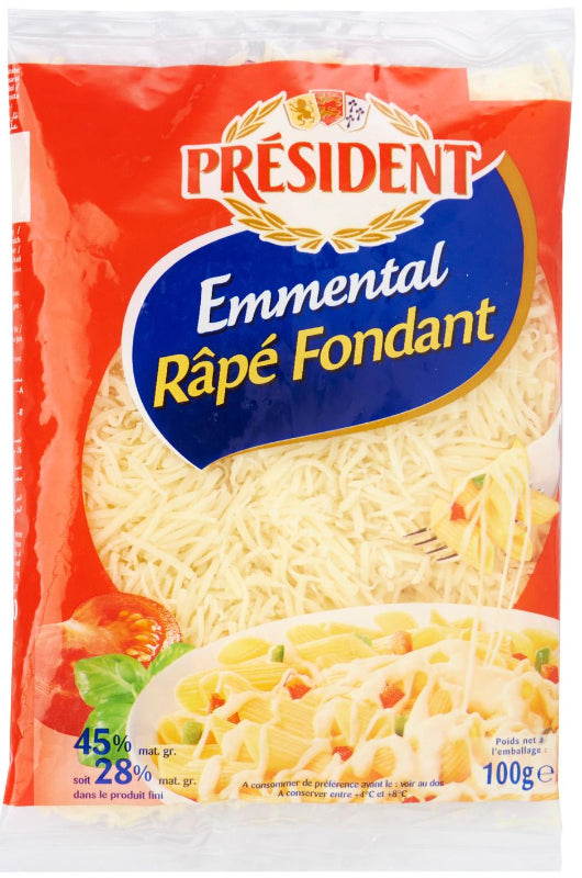 Emmental Râpé Président 100 g