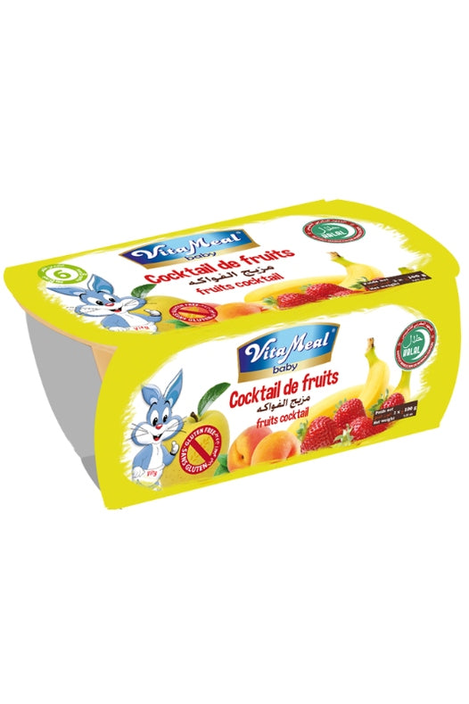 Cocktail de Fruits Dessert Sans Gluten VitaMeal 200g