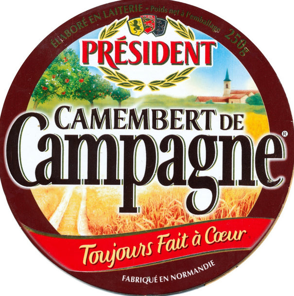 Camembert de Campagne Président 250 g