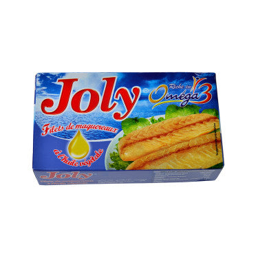 Whole Mackerel Fillet in Joly Vegetable Oil 125 g