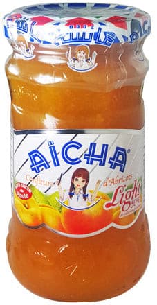 Aicha Light Apricots Jam 21cl