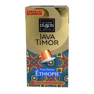 10 Nespresso Compatible Aluminum Capsules Pure Origin Ethiopia Java Timo Dubois Coffee