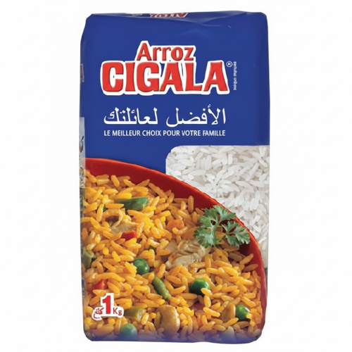 Cigala Blanched Long Rice 1kg