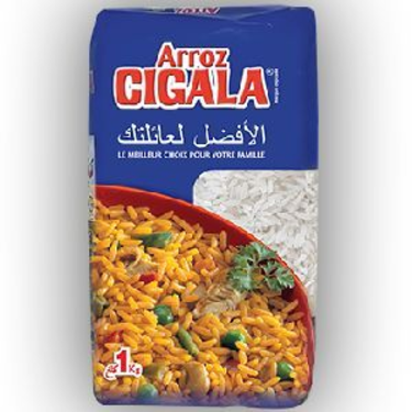 Cigala Blanched Long Rice 1kg