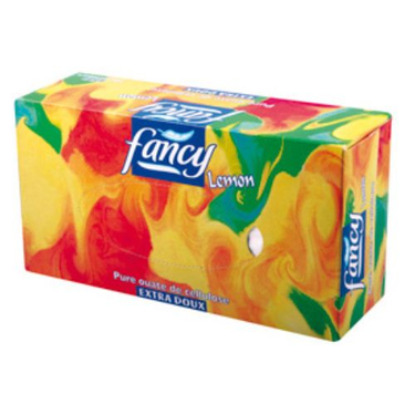 Lemon Fancy Tissue Box 120U
