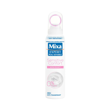 Deodorant Sensitive Skin Innovation Anti-Perspirant 48H Sensitive Comfort Extra-Care - Mixa - 150 ml