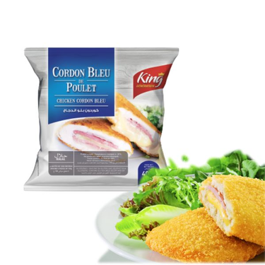 King Generation Frozen Chicken Cordon Bleu 400 g