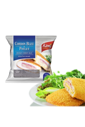 King Generation Frozen Chicken Cordon Bleu 400 g