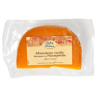 Fromage Mimolette Vieille Affinée 12 mois Reflets de France  200 g