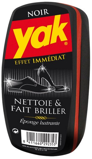 Brillette Black Leather Polish for Yak Shoes