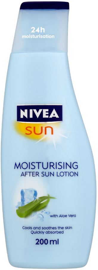Nivea Sun Moisturizing After-Sun Milk with Aloe Vera 200ml