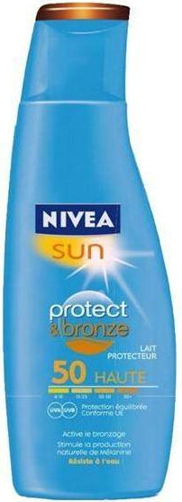 Lait de Protection et Bronzage Nivea Sun 200ml (Protection 50)