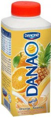 Danao Orange Pineapple Milk Fruit Juice 240 ml