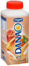 Danao Peach Apricot Milk Fruit Juice 240ml