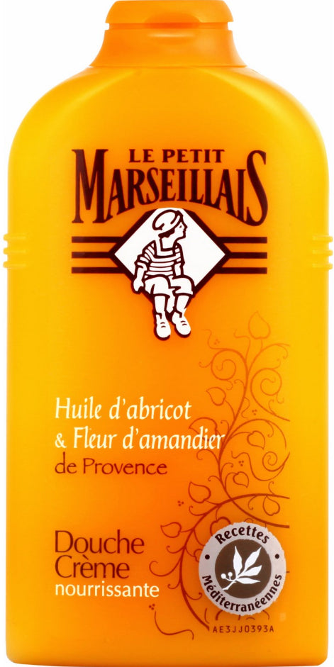 Crème de Douche Nourrissante à l'Huile d'Abricot et Fleur d'Amandier Le Petit Marseillais 250ml