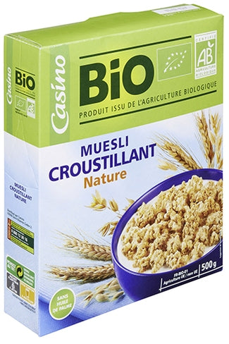 Organic Crunchy Nature Casino Muesli 500g
