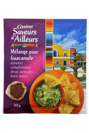 Seasoning Mix for Guacamole Flavors from Elsewhere Casino 20g