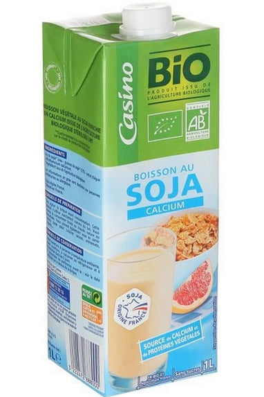 Organic Calcium Casino Soy Drink 1L