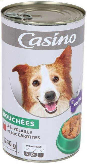 Chicken and Carrot Bites for Dogs Casino 1240g
