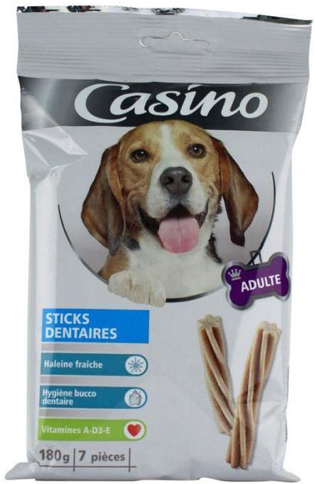 Sticks Dentaires pour Chien Casino 180g