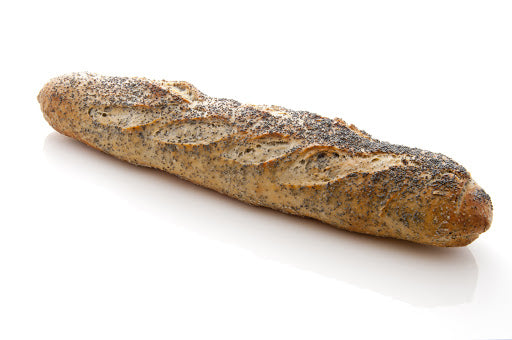 poppy seed baguette