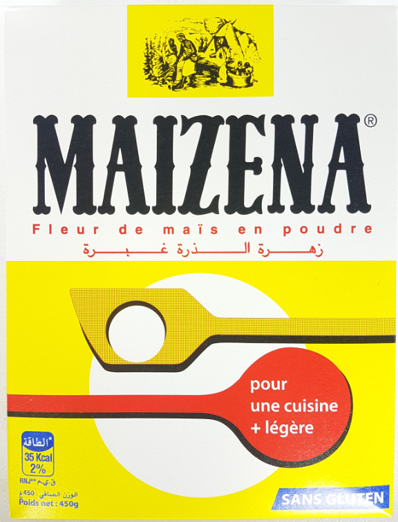 مسحوق زهرة الذرة مايزينا خالي من الغلوتين 450 جرام