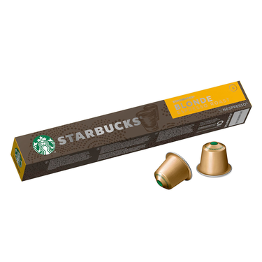 10 Capsules Blonde Espresso Roast Starbucks by Nespresso 53g