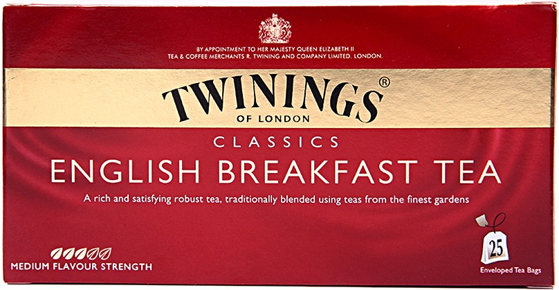 Twinings of London English Breakfast Tea 25 bags