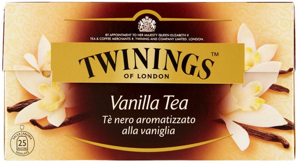 Twinings of London Té de Vainilla 25 bolsitas