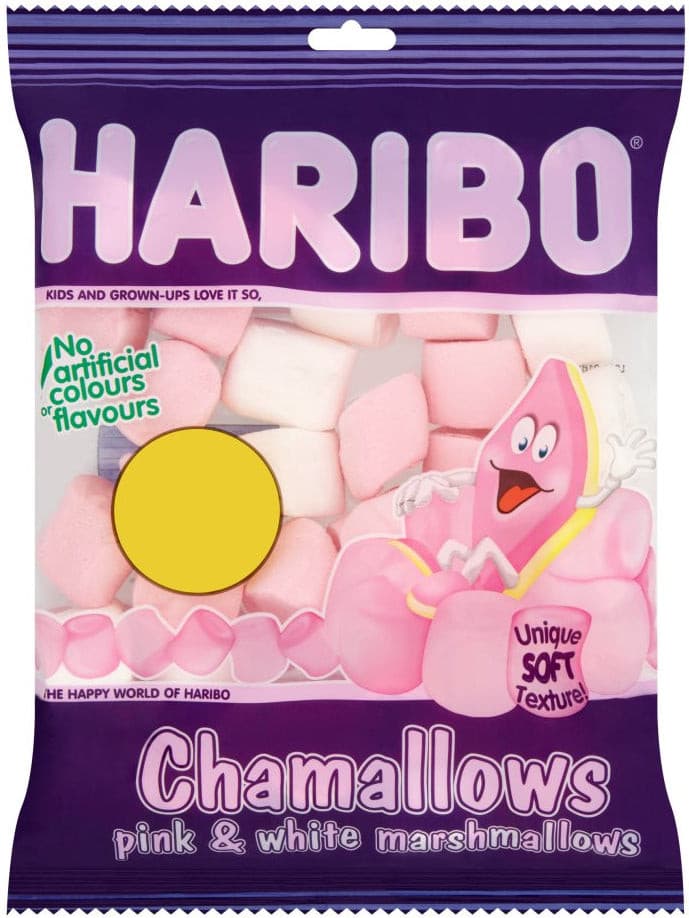 Marshmallows Pink &amp; White Haribo 150g