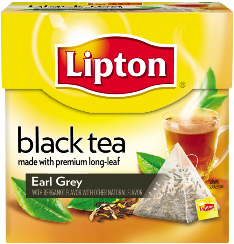 Earl Gray Lipton Black Tea 20 Sachets