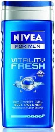 Gel Douche Vitality Fresh Nivea For Men 250ml