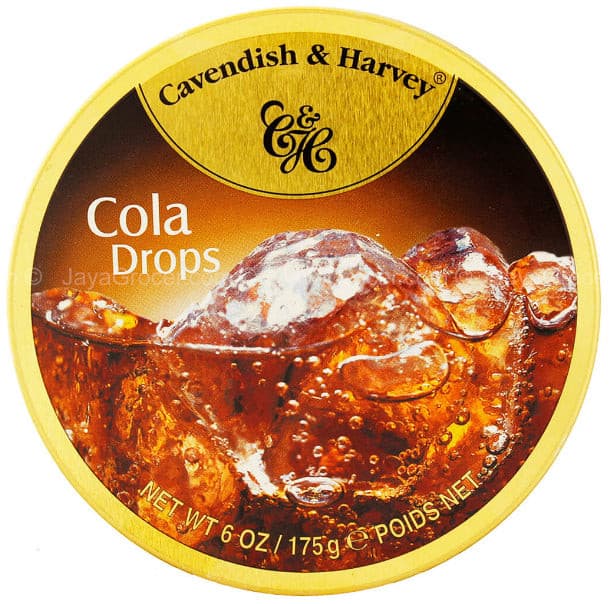 Bonbons Cola Drops Cavendish & Harvey 175g