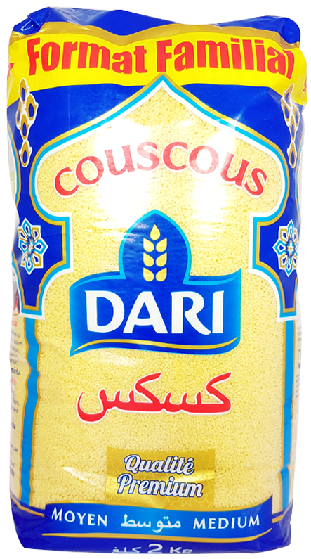 Couscous Calibre Moyen Dari 2kg