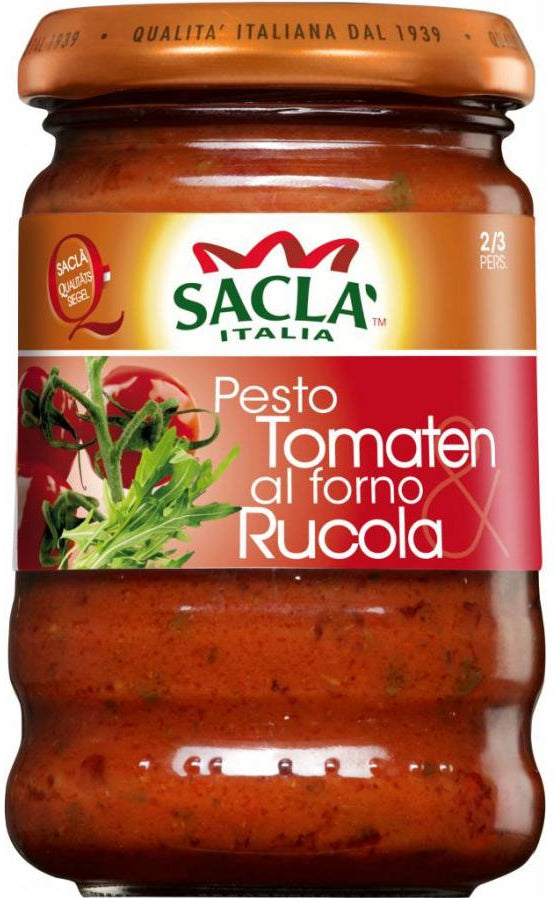 Sauce Tomates au Four et Roquette Sacla 190g