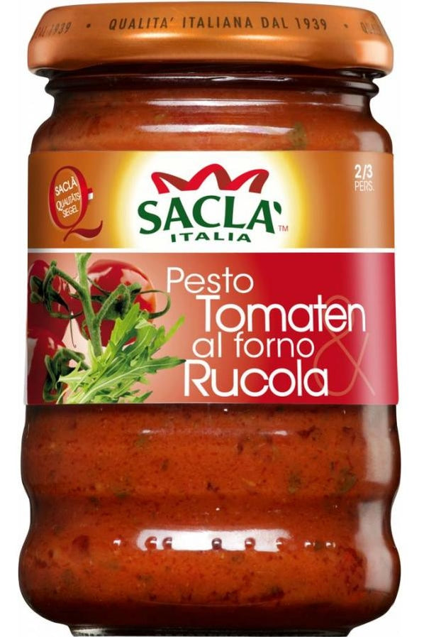 Sauce Tomates au Four et Roquette Sacla 190g