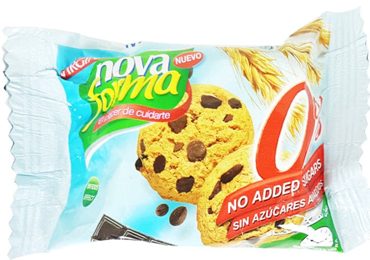 Cookies Sans Sucre Nova Forma 30g