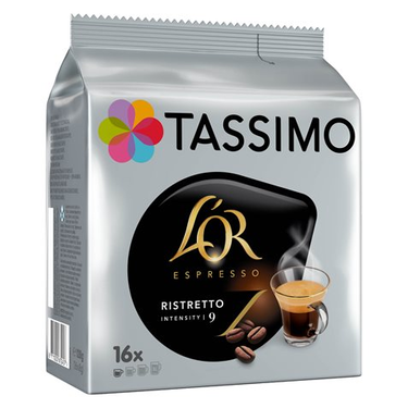 16 Capsules L'Or Espresso Ristretto Tassimo