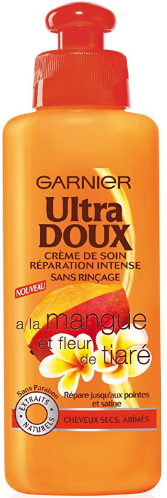 Crème de Soin Sans Rinçage à la Mangue et Fleur de Tiaré Ultra Doux 200ml