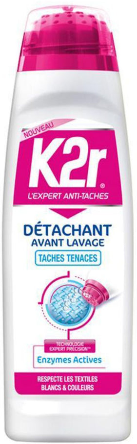 Détachant avant Lavage Tâches Tenaces K2r 250ml