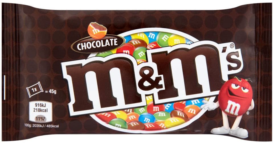 m&amp;m's chocolate 45g