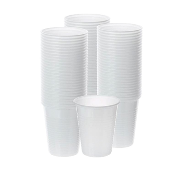 100 Plastic Cups 160-170cc
