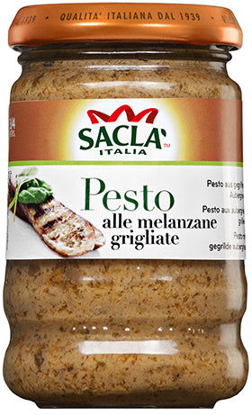 Sacla Grilled Eggplant Pesto 190g