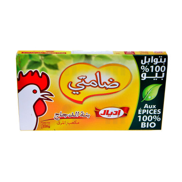 Damti Ideal Organic Chicken Broth 76g (8 pieces)