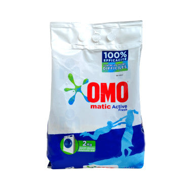 Détergent Liquide Omo Matic Active Fresh 2 Kg