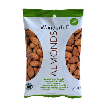 Wonderful Roasted Salted Almonds 115 g