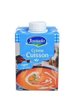 Light UHT Cooking Cream 500ml - JAOUDA