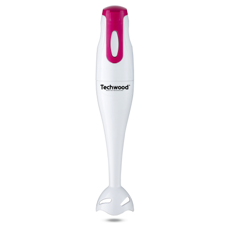 Mixeur plongeant Techwood. Blanc/fuschia 170W